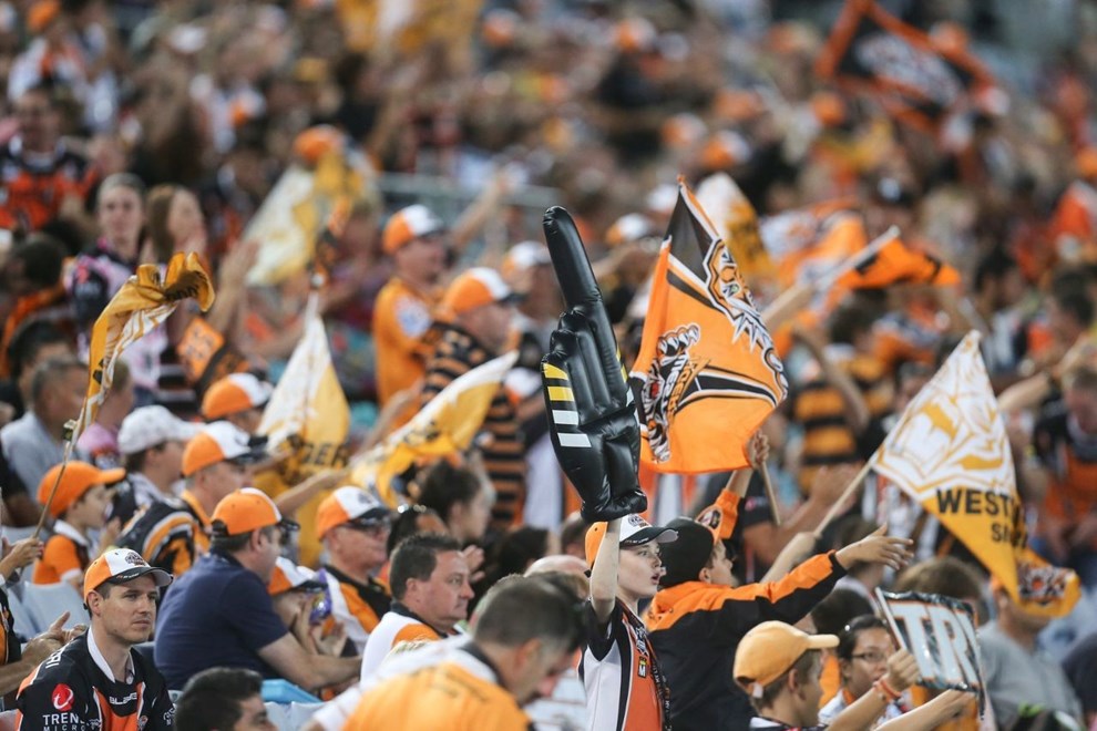 Wests Tigers fans